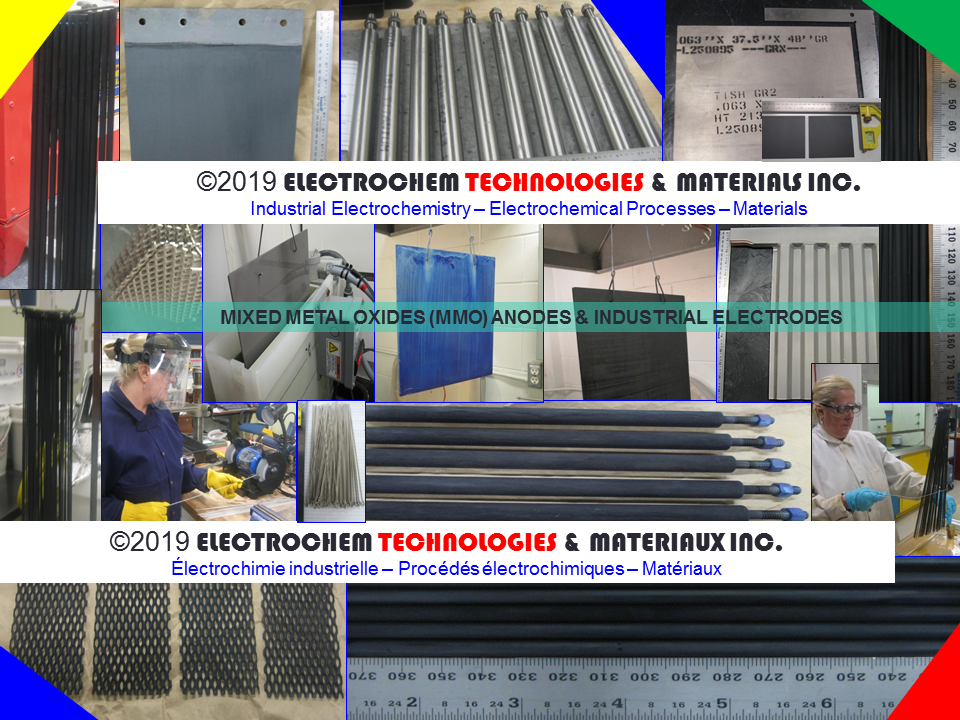ELECTROCHEM TECHNOLOGIES & MATERIALS INC. - ANODES MMO