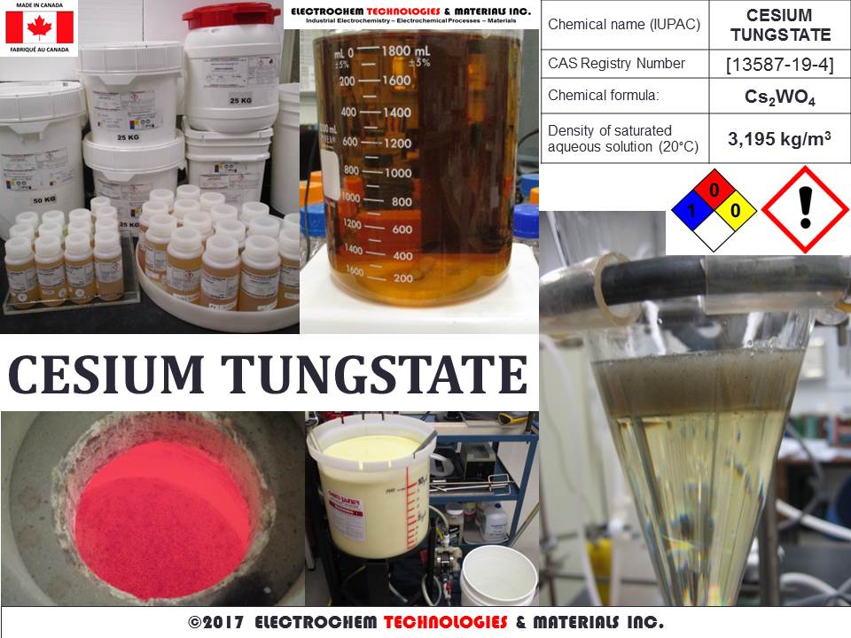 ELECTROCHEM TECHNOLOGIES & MATERIALS INC.