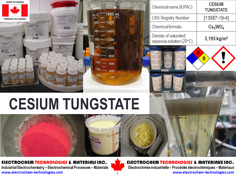 ELECTROCHEM TECHNOLOGIES & MATERIALS INC.
