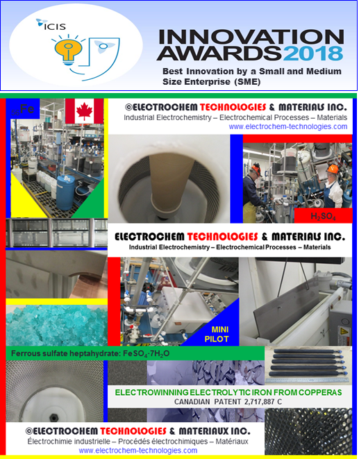 ELECTROCHEM TECHNOLOGIES & MATERIALS INC.