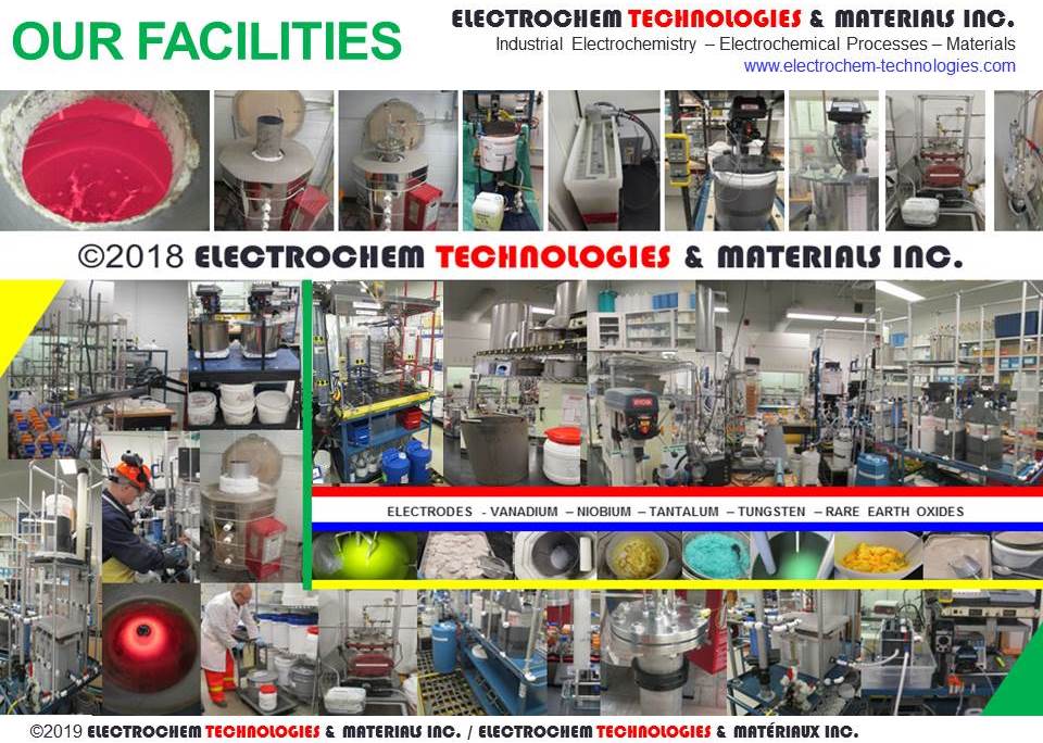 ELECTROCHEM TECHNOLOGIES & MATERIALS INC. - R&D LABS