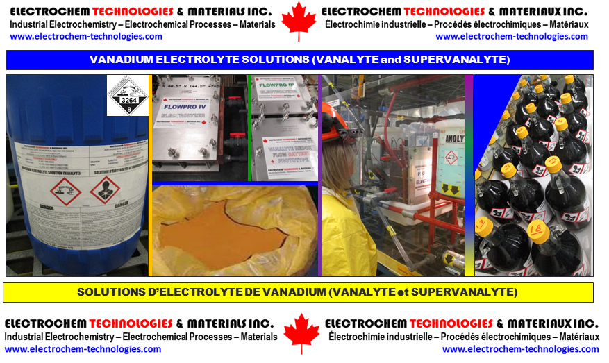 ELECTROCHEM TECHNOLOGIES & MATERIALS INC.