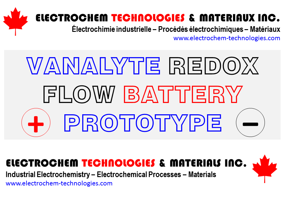 ELECTROCHEM TECHNOLOGIES & MATERIALS INC.