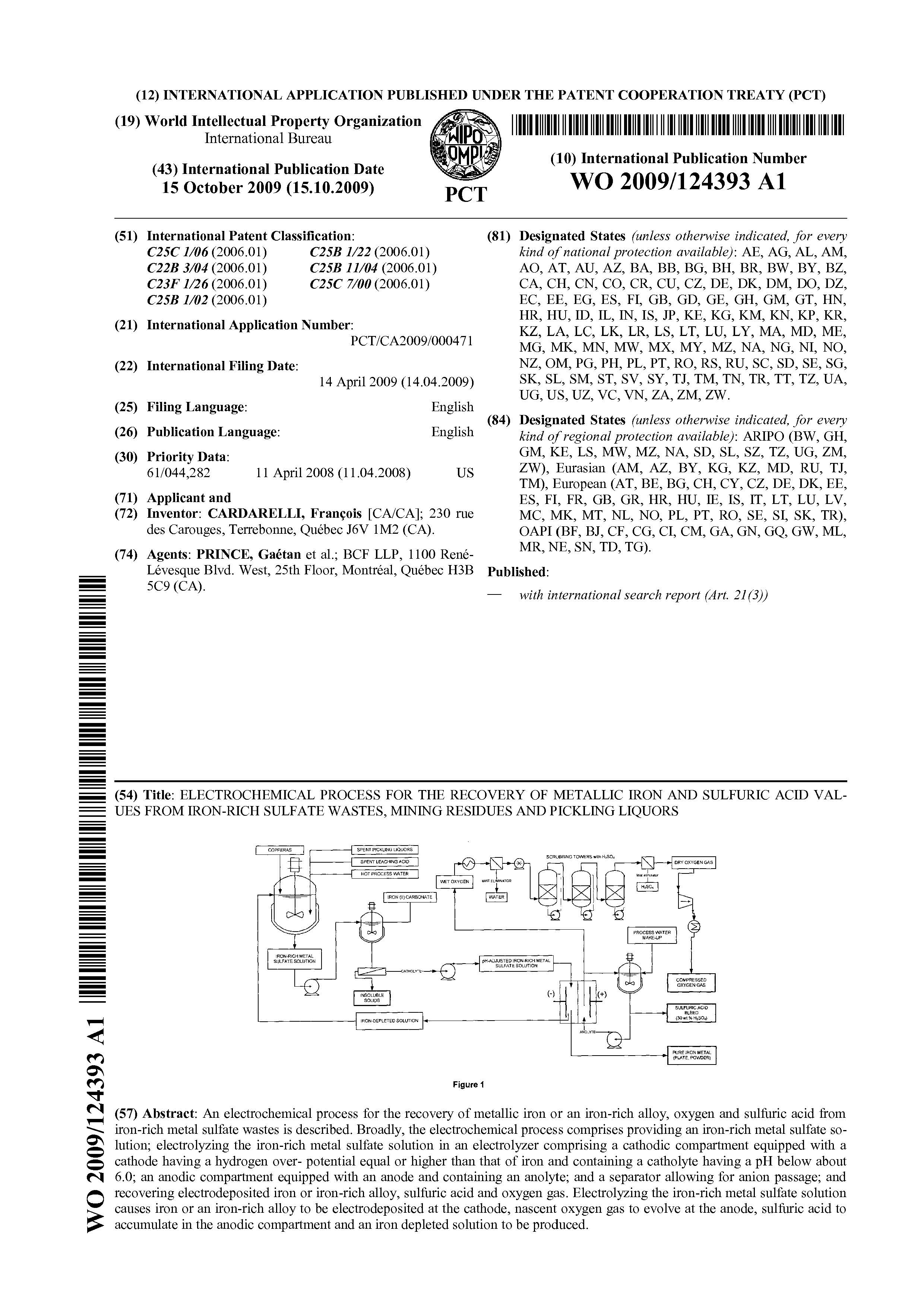 ELECTROCHEM TECHNOLOGIES & MATERIALS INC.